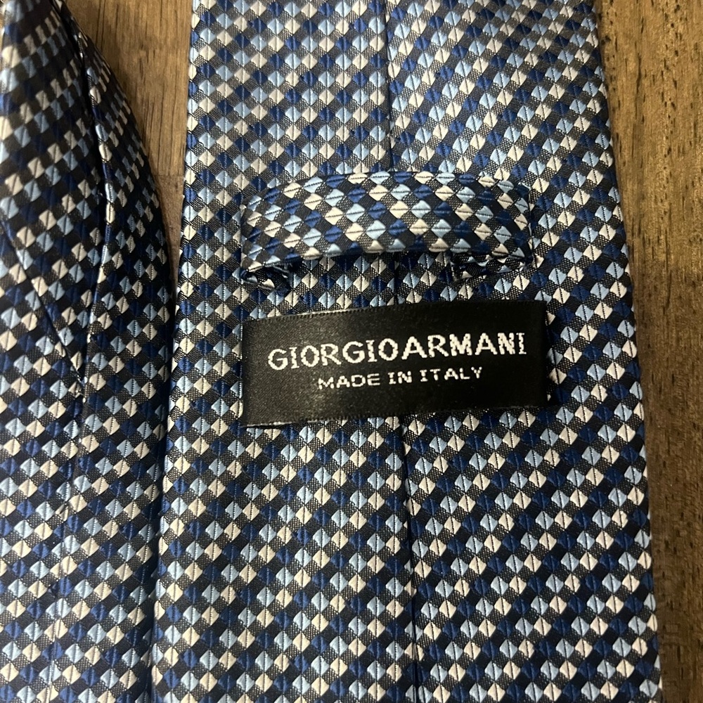 Georgio Armani silk tie